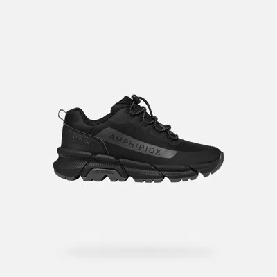 Geox Kids'  Flexyper Plus Abx Boy In Black
