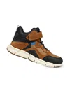 Geox Flexyper Abx Boy Light Brown/black In Brown