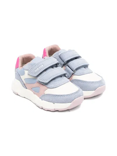 Geox Babies' Flexyper Sneakers In Blue