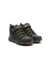 Geox Flexyper Touch-strap Ankle Boots In Black