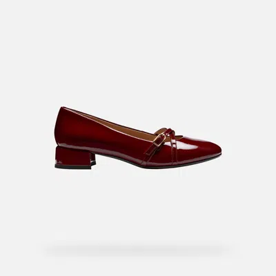 Geox Floretia Woman Bordeaux In Burgundy