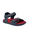 Geox Sandal Fusbetto   Junior Navy/red In Blue