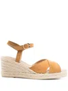 Geox Gelsa Ankle-strap Wedge Espadrilles