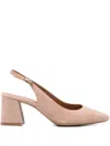 Geox Giselda Suede Pumps In Neutral