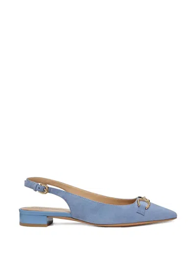 Geox Giselda15 Metal-detail Pumps In Blue