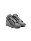 Geox Gisli Lace-up Ankle Boots In Grey