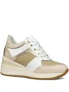Geox Glitter Sneakers In Multi