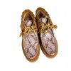 Geox Goula Brogues Python Booties In Multi In Multi