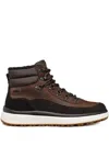 Geox Granito Grip Abx Hiking Boots In Brown