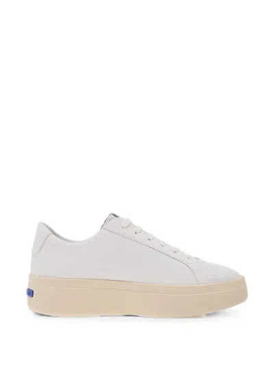 Geox Gxcp-03 Platform Leather Sneakers In Multi