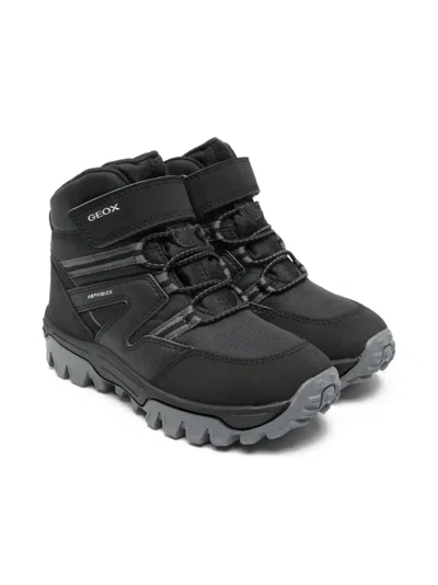 Geox Kids' Himalaya Boots In Black