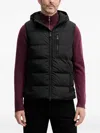 Geox Hooded Gilet In Black