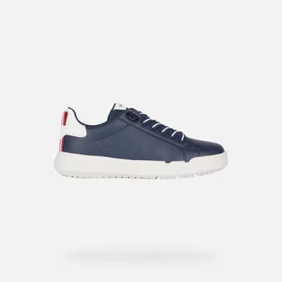 Geox Kids' Hyroo Boy Navy/white In Navy,white