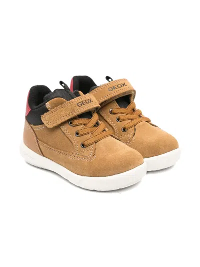Geox Babies' Hyroo Sneakers In Brown