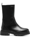 Geox Iridea Abx 55mm Heel Boots In Schwarz