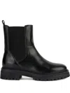 Geox Iridea Chelsea Booties In Black