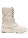 Geox Isotte Lace-up Boots In Neutrals