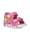 Geox Iupidoo Sandals In Pink
