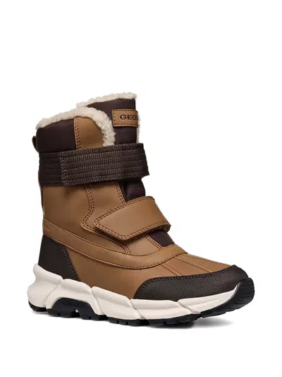Geox Kids' J Flexyper Plus Boots In Brown