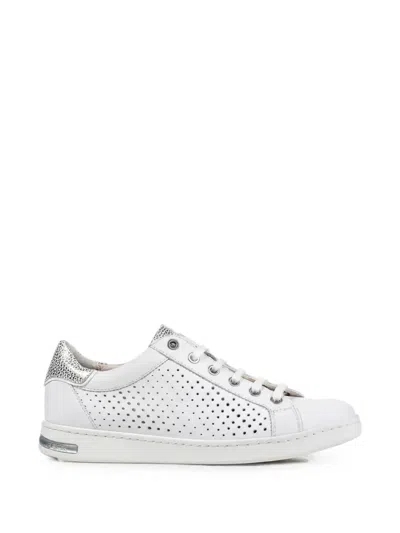 Geox Jaysen Perforated Sneakers In Multi