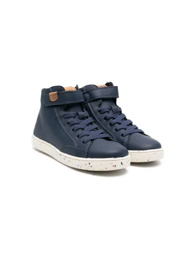 Geox Kathe High-top Trainers In Blue