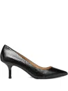 Geox Kleopy Pointed Snakeskin Pumps In Multi