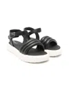 Geox Kodette Platform Sandals In Black