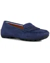 GEOX GEOX KOSMOPOLIS LEATHER MOCCASIN