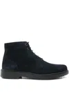 Geox Lace-up Boots In Blue