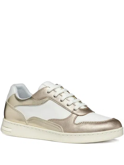 Geox Lace-up Fastening Sneakers In Neutral