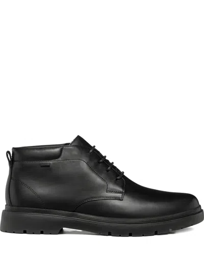 Geox Lace-up Leather Boots