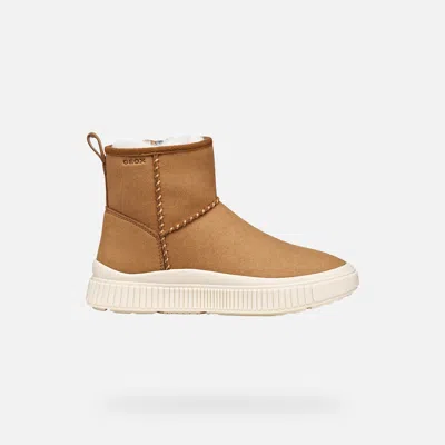 Geox Kids' Laquinny Girl Whisky In Brown