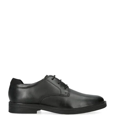 Geox Kids'  Junior Zheeno Lace Boys School Shoes Colour: Black, Size: Junior 4/37