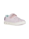 GEOX LITTLE GIRL'S & GIRL'S SKYLIN SNEAKERS