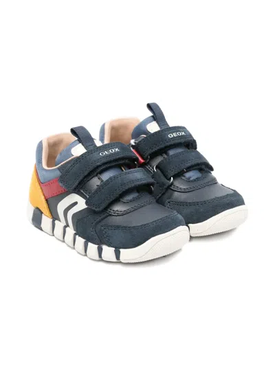 Geox Babies' Lupidoo Sneakers In Blue