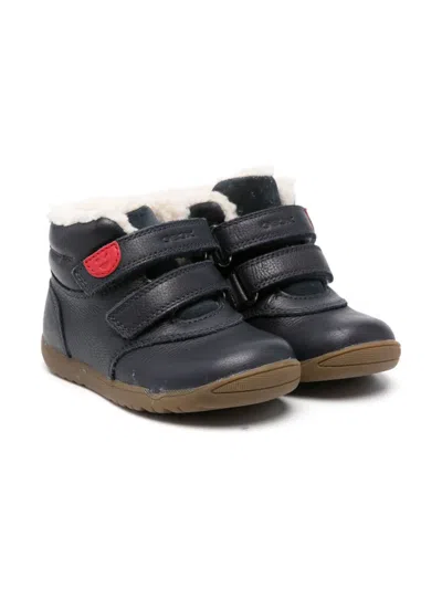 Geox Babies' Macchia Boots In Blue