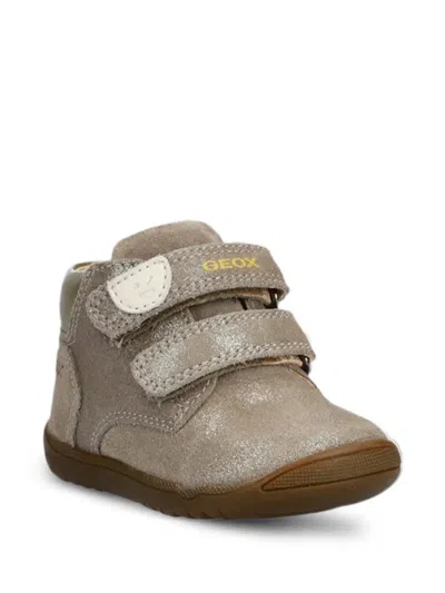 Geox Kids' Macchia Boots In Grey