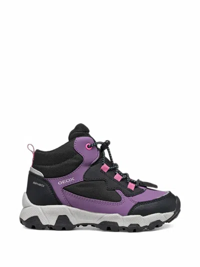 Geox Magnetar Abx Amphibiox Ankle Boots In 紫色