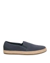 Geox Man Espadrilles Navy Size 9 Textile Fibers