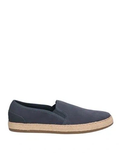 Geox Man Espadrilles Navy Size 9 Textile Fibers