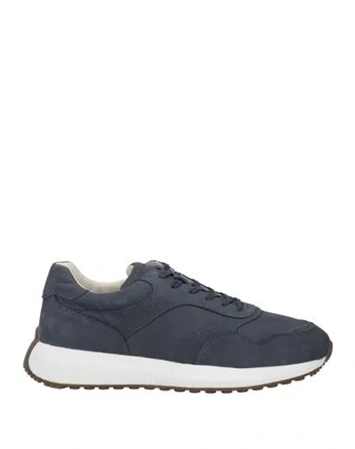 Geox Man Sneakers Navy Size 8 Leather