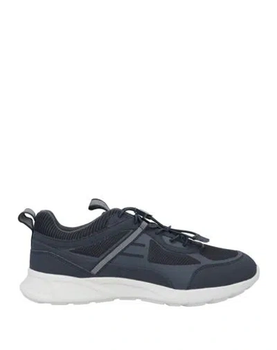 Geox Man Sneakers Navy Size 9 Textile Fibers