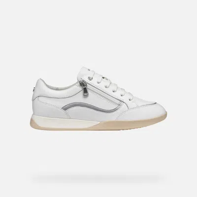 Geox Maryemy Woman White/silver In Multi