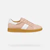 Geox Meleda Woman Beige/white In Beige,white