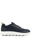 Geox Mesh-panelling Low-cut Trainers In Blue