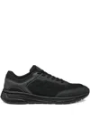 Geox Mesh-panels Sneakers In Black