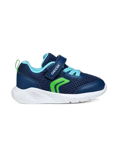 Geox Mesh-sports Sneakers In Blue