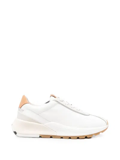 Geox 메트로폴리 패널 스니커즈 In White