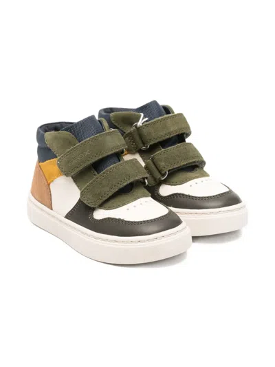 Geox Babies' Nashik Perforated Sneakers In Neutral