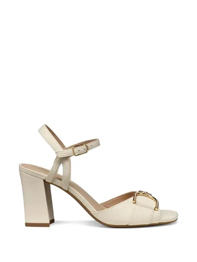 Geox New Eraklia 50 Buckle Strap Sandals In Neutral